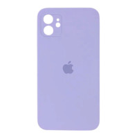 Чохол Silicone Case Full Camera Square для iPhone 11 Lilac cream